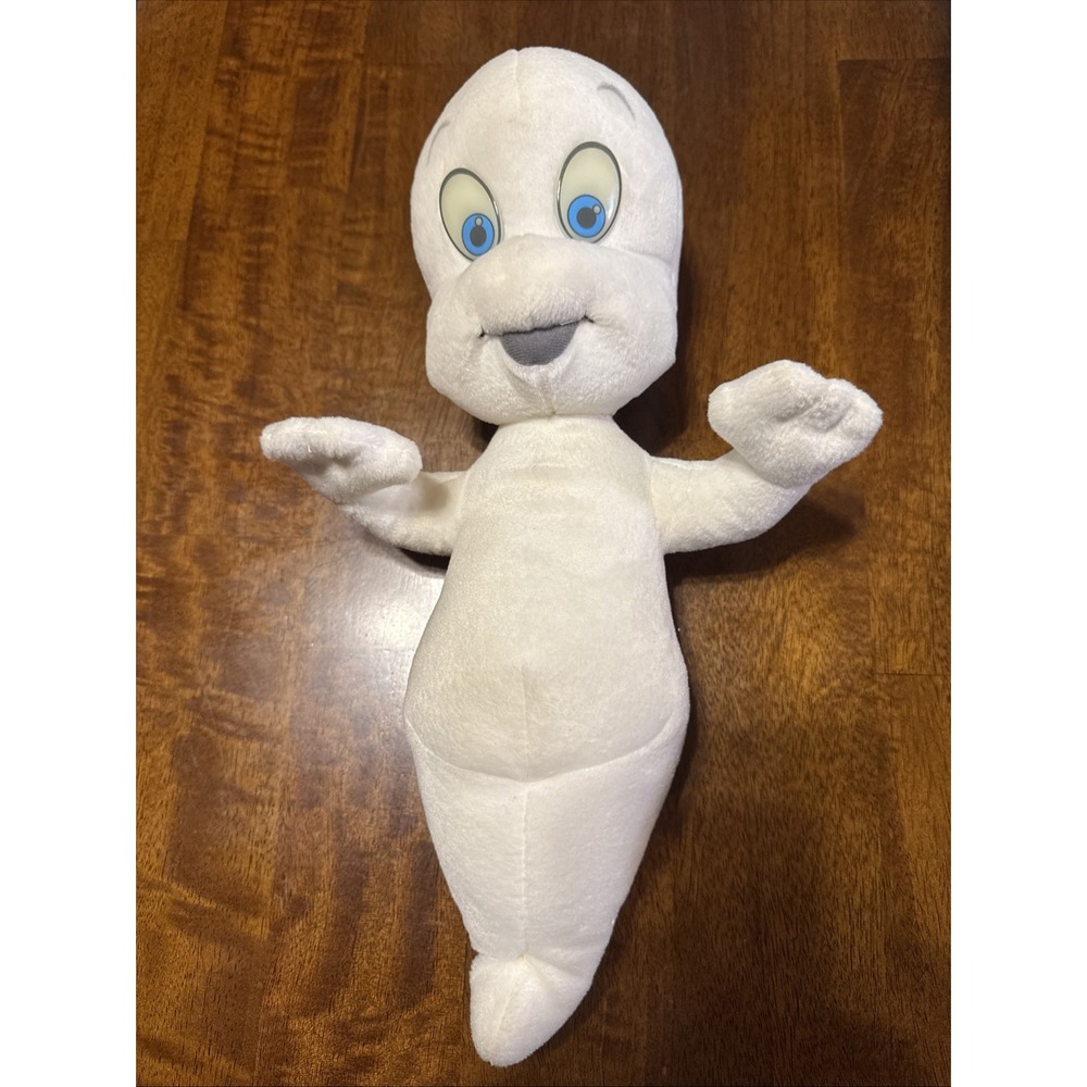 Vintage 1994 Casper Friendly Ghost Talking Plush 16" Glow Dark Eyes WORKS
